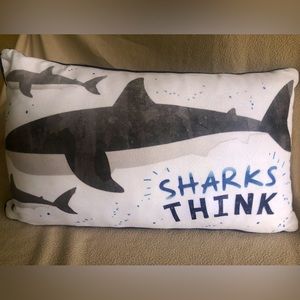 Boys shark pillow